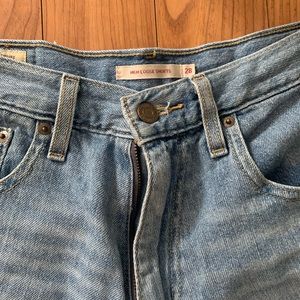 Levi’s high loose shorts